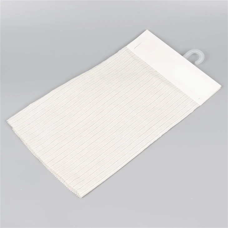 Off White Grey Striped Linen Fabric